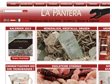 Tablet Screenshot of lapantera.at