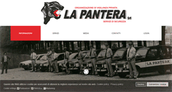 Desktop Screenshot of lapantera.it